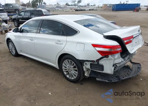 2014 Toyota Avalon Hybrid Xle Premium из США, поврежденный, VIN 4T1BD1EB3EU026892